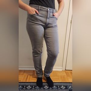 American Eagle Women's Gray Skinny Jeans Size 8